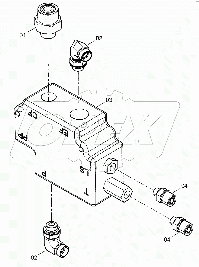  12C1853 001 PRIORITY VALVE AS