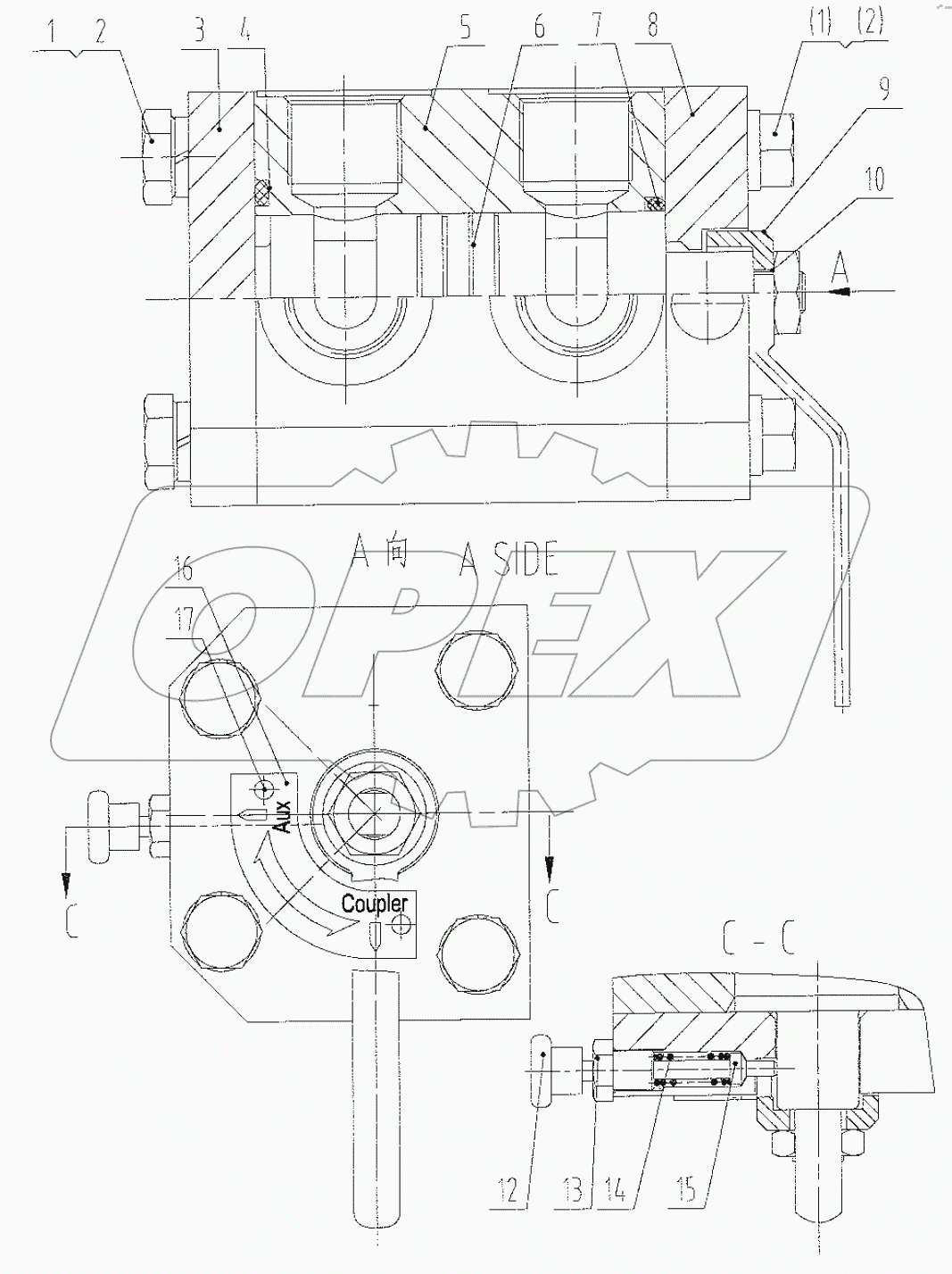  12C0685 010 DIVERTER VALVE
