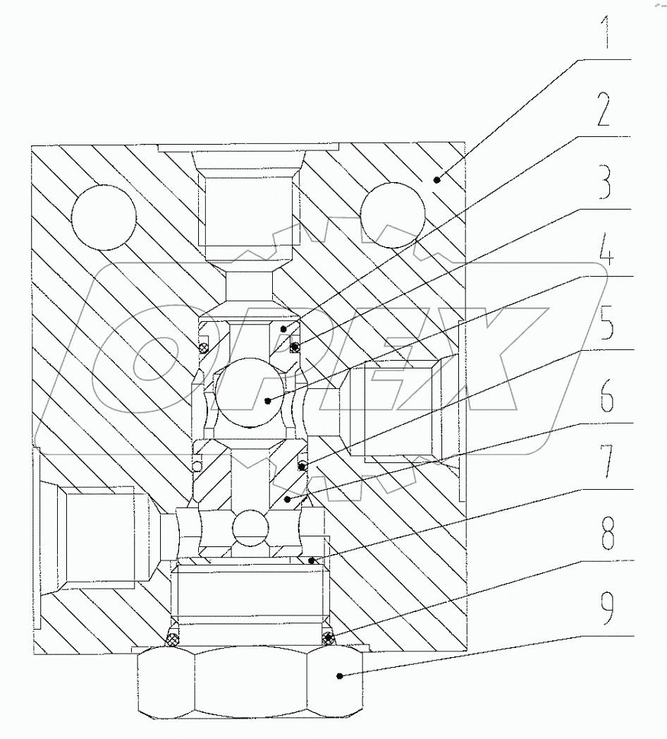  12C1164 002 SHUTTLE VALVE