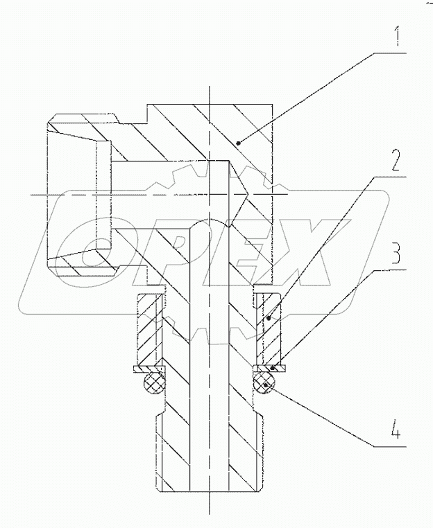  31C0693 000 ADJUSTING CONNECTOR