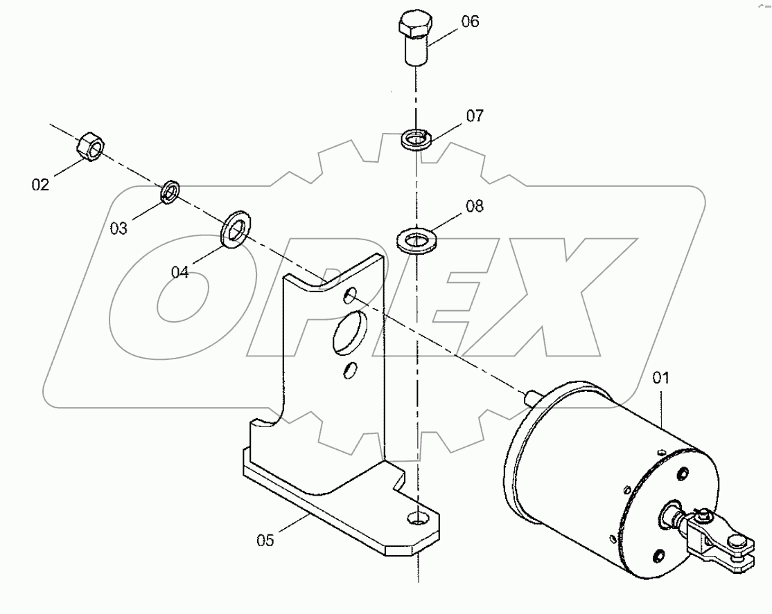  13C0013 003 BRAKE CYLINDER AS
