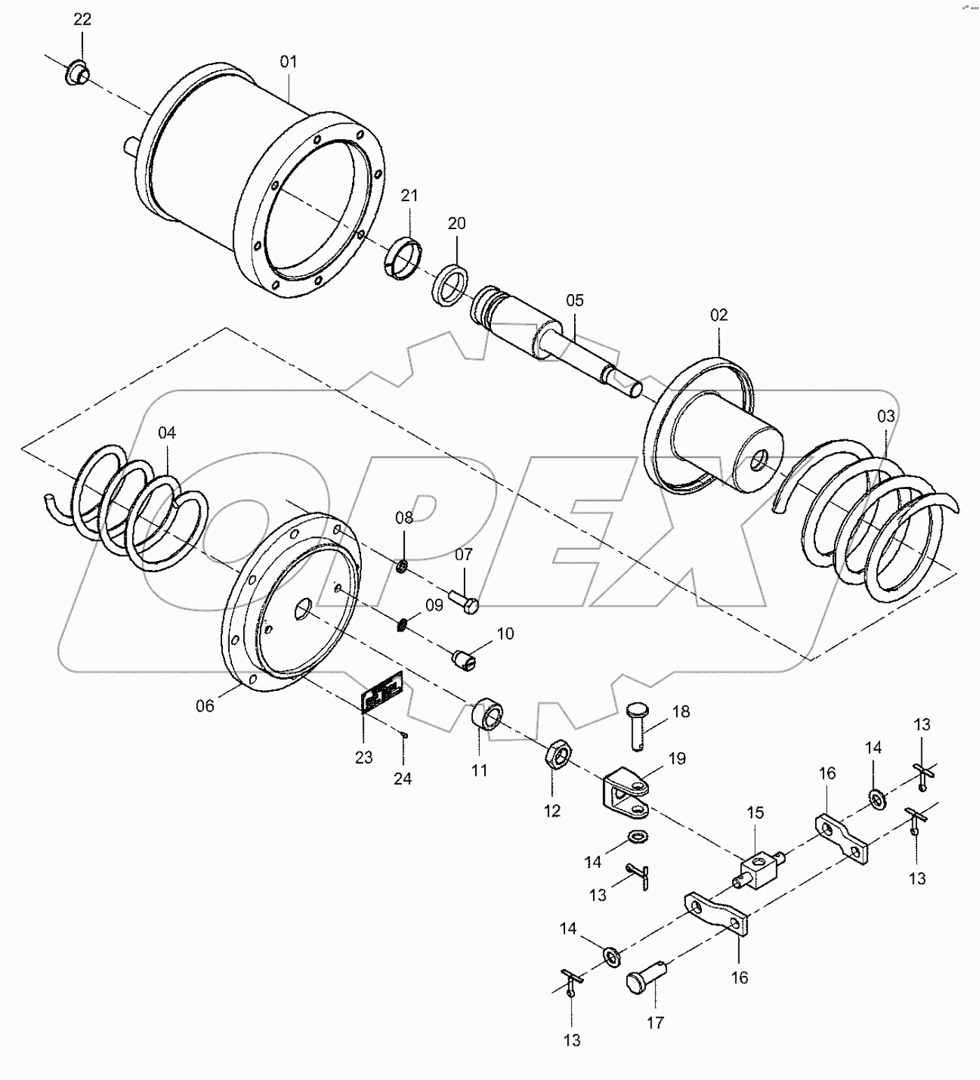  13C0189 003 BRAKE CYLINDER