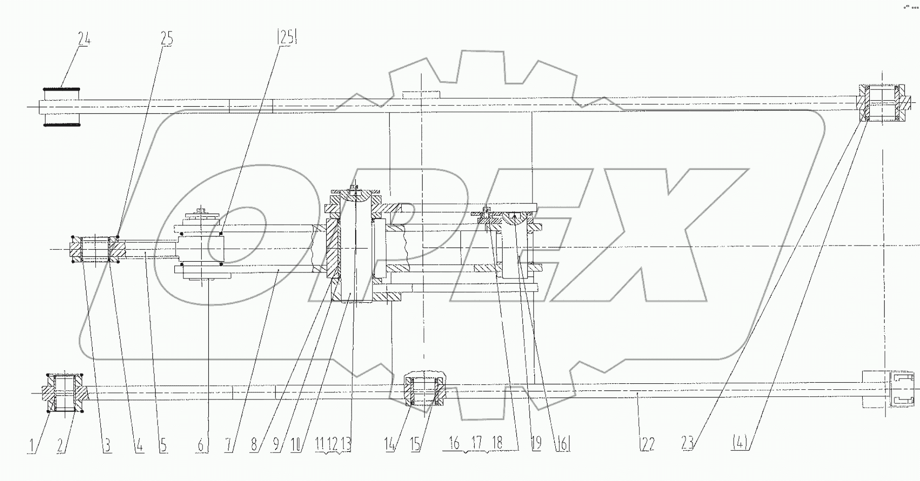  32E1504 001 WORK IMPLEMENT SYSTEM