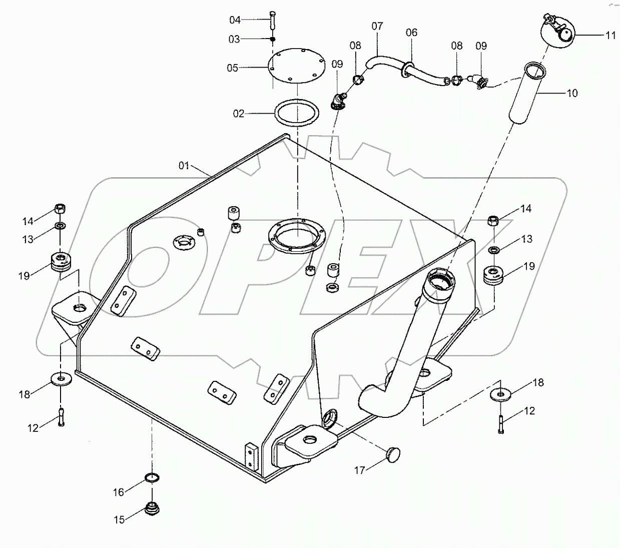  21C0633 000 FUEL TANK AS