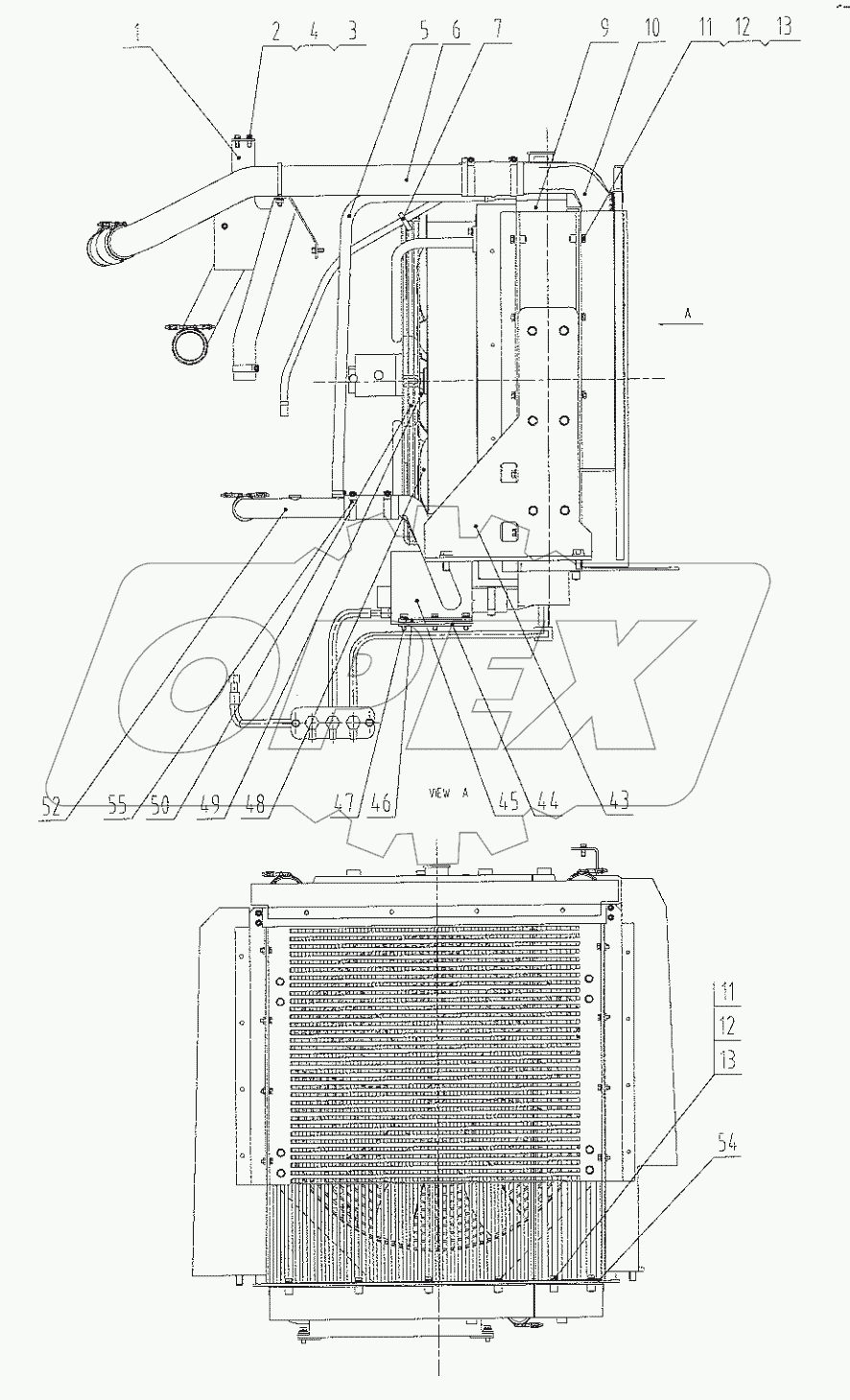  00E0988 006 COOLING SYSTEM