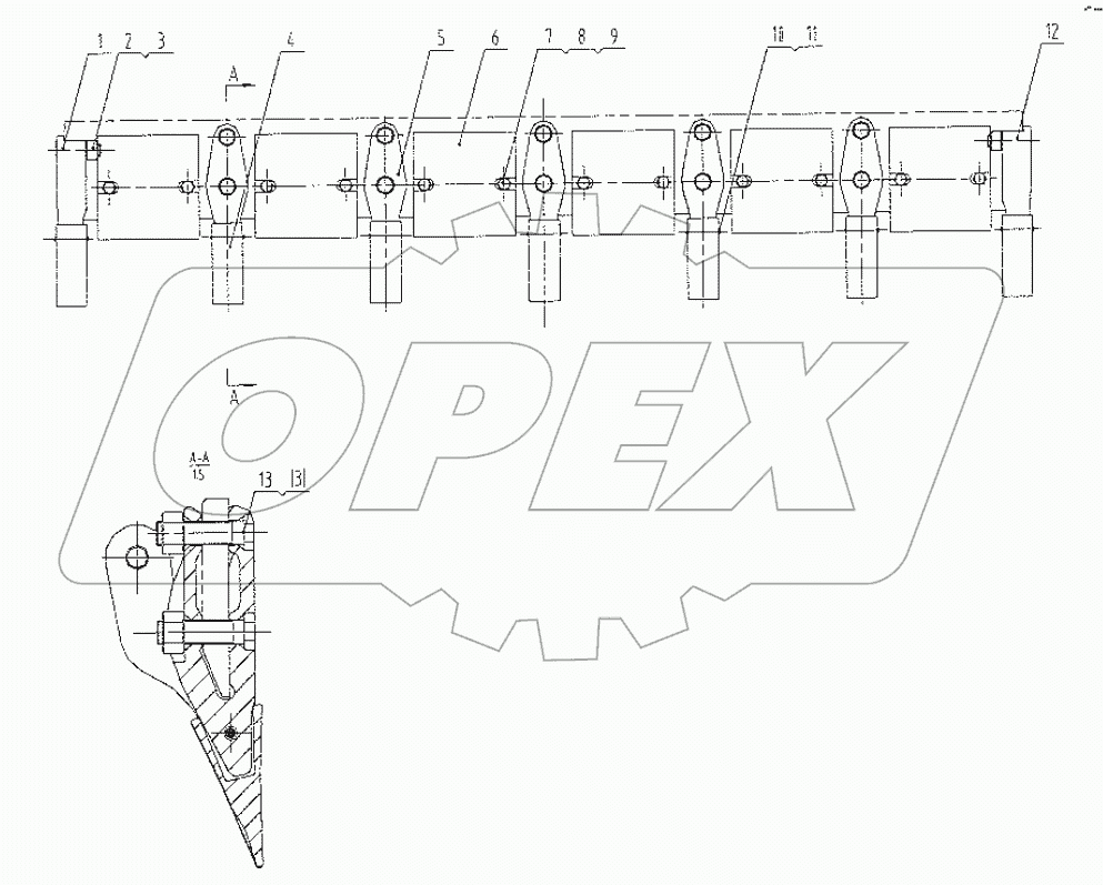  43C0890 000 TOOTH GP