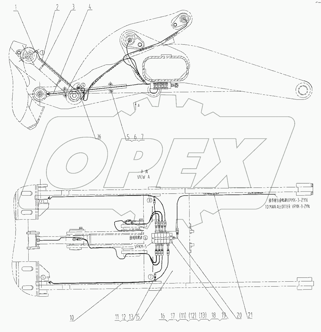  25E0001 013 CENTRALIZED LUBRICATION SYSTEM