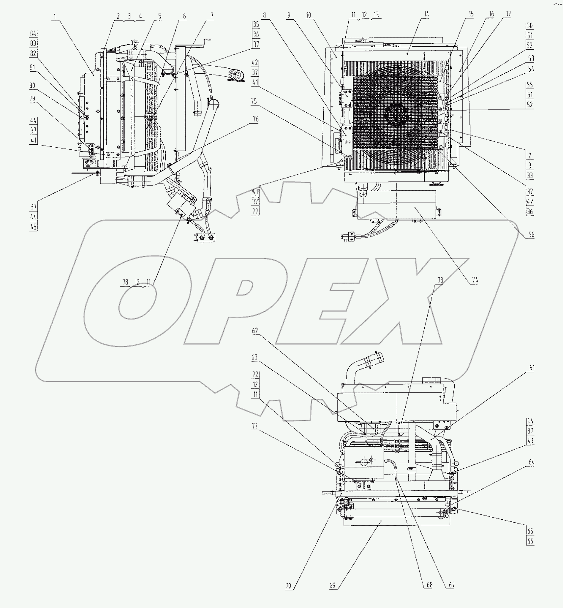  00E1034 001 COOLING SYSTEM