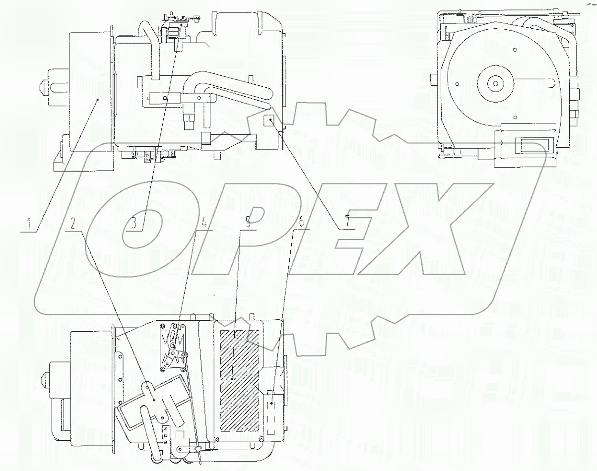  46C1727 000 EVAPORATOR