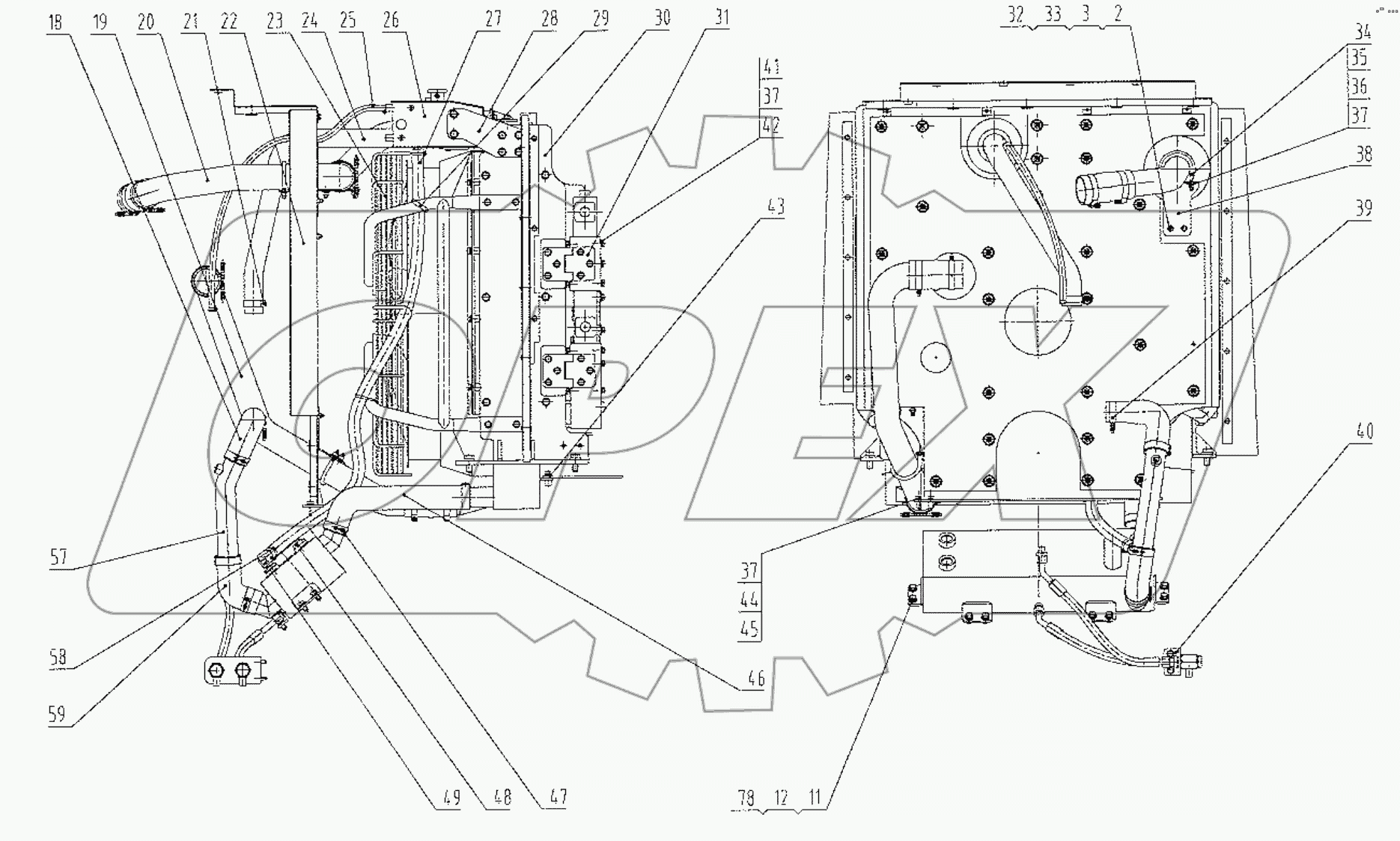  00Y0039 001 COOLING SYSTEM