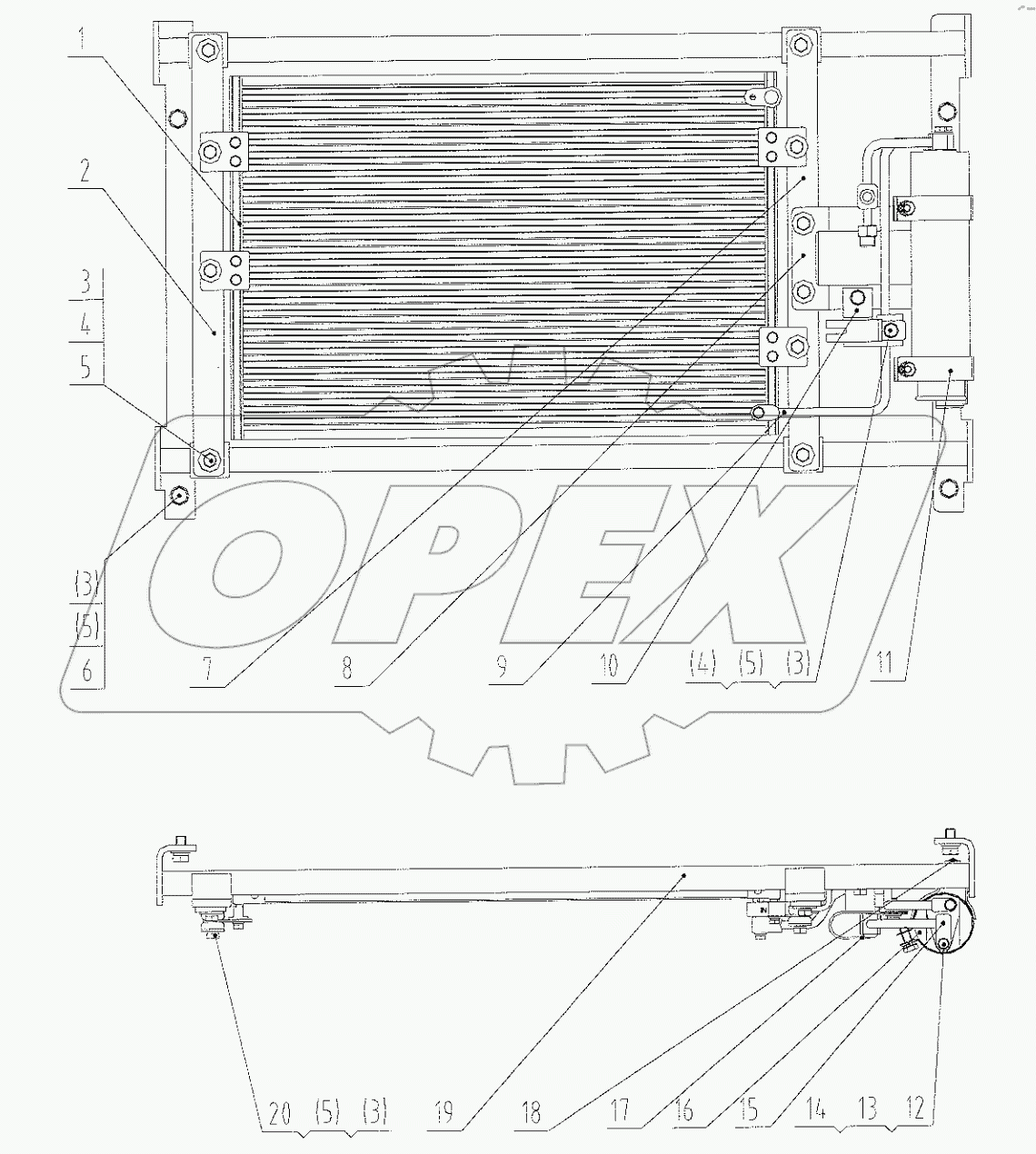  46C7084 001 CONDENSER AS