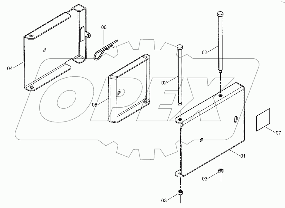  48C1705 004 PARKING INSTALLATION