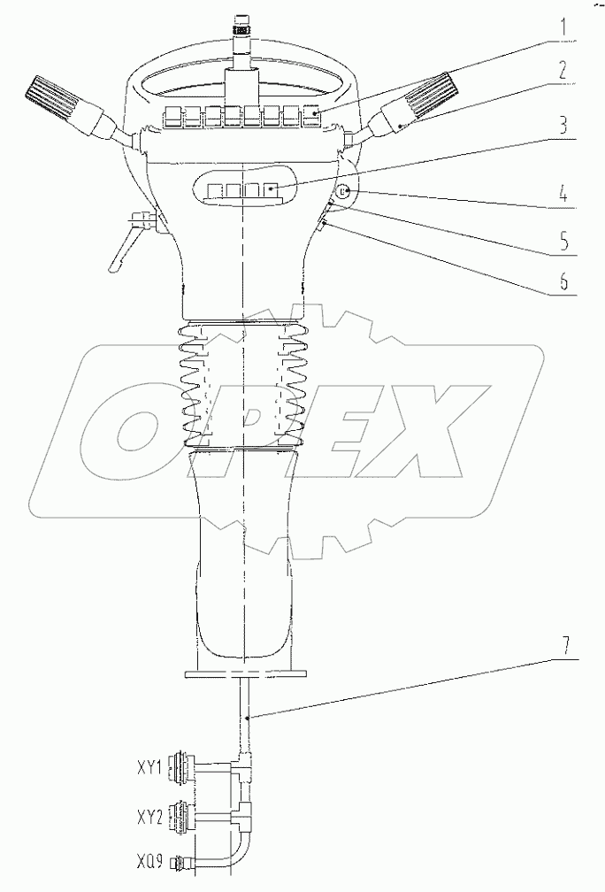  46C6693 000 STEERING COLUMN ELECTRONIC GP