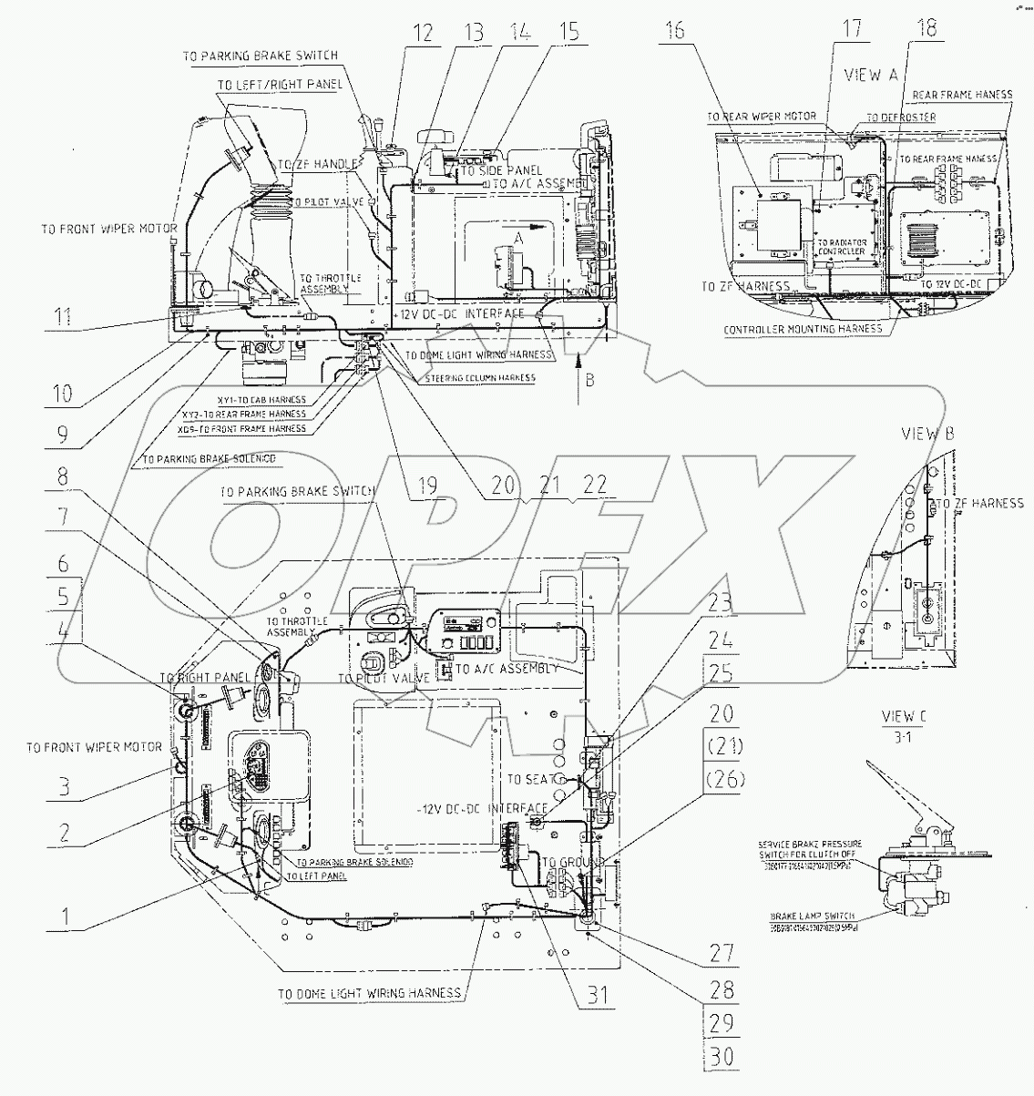  46C4122 001 CAB WIRING