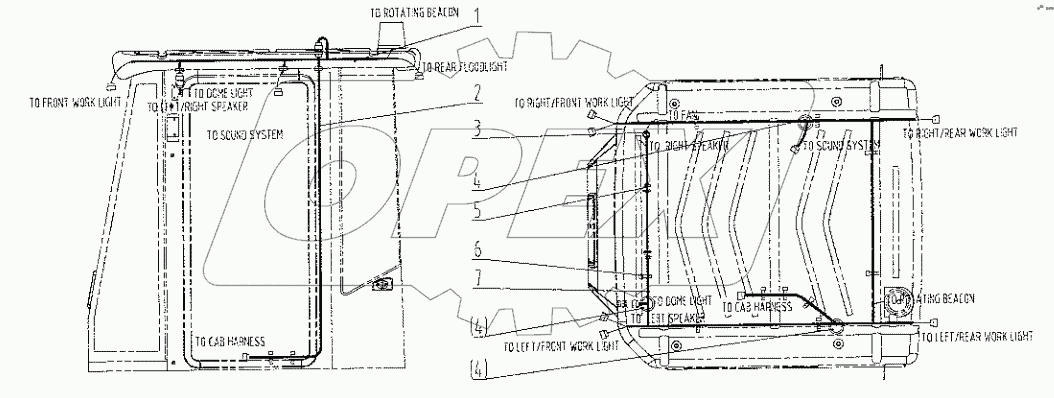  46C3804 001 DOME LIGHT WIRING