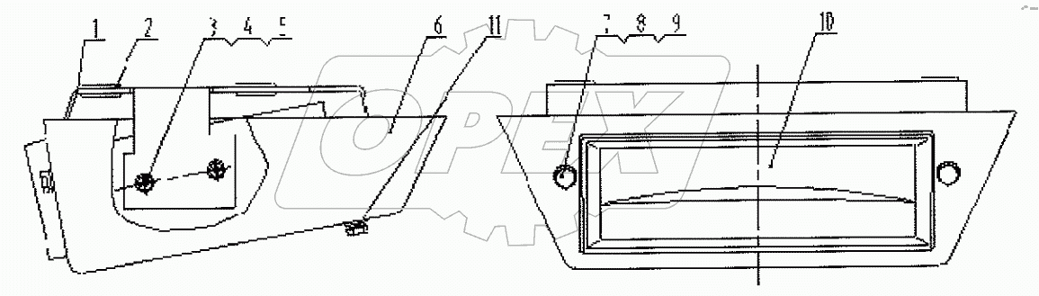  46C1399 003 RADIO/CASSETEE PLAYER