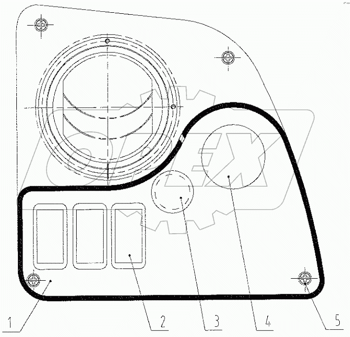  46C8401 000 PANEL-RH