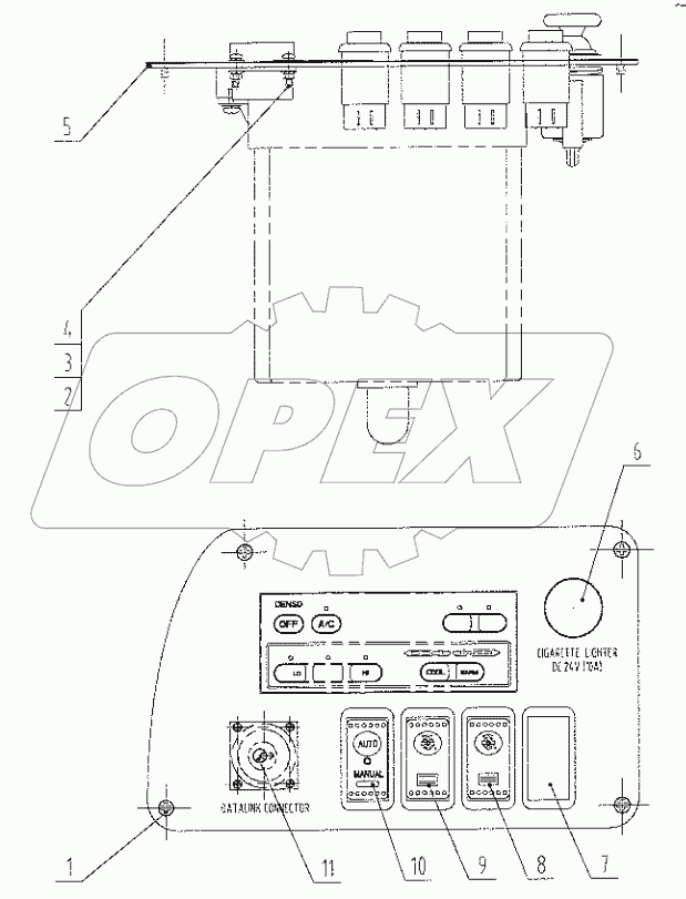  46C6077 000 PLATE AS