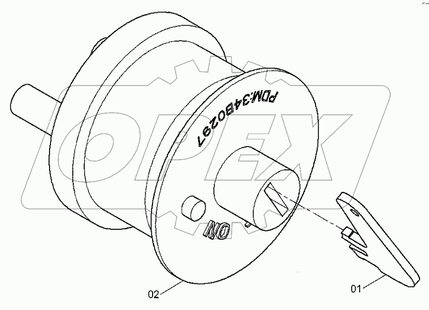  34B0297 002 DISCONNECT SWITCH