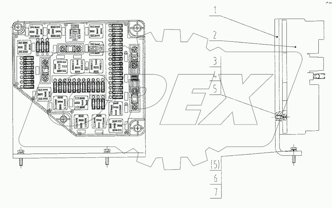  46C6751 001 CONTROL BOX