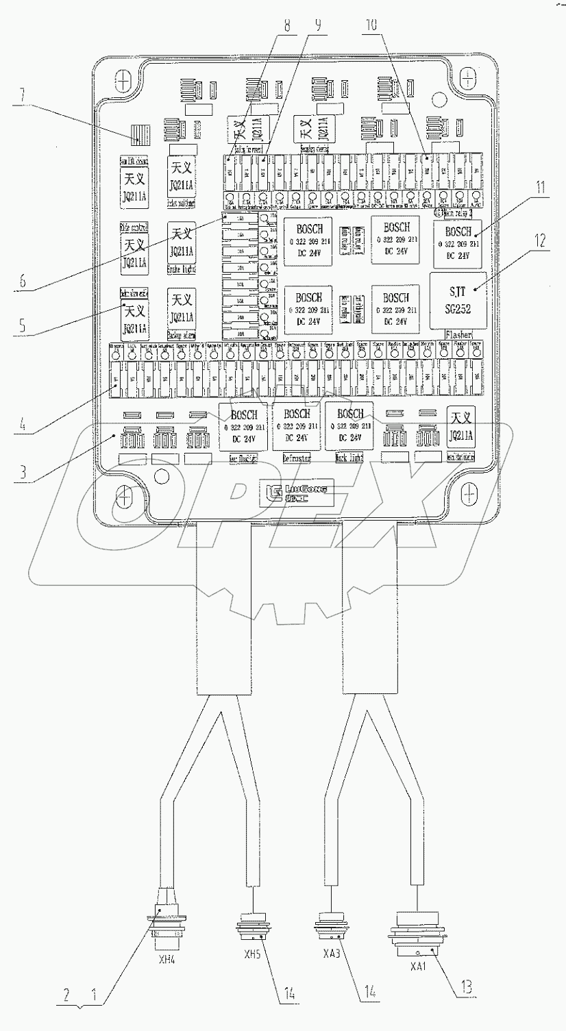  46C7610 001 CONTROL BOX