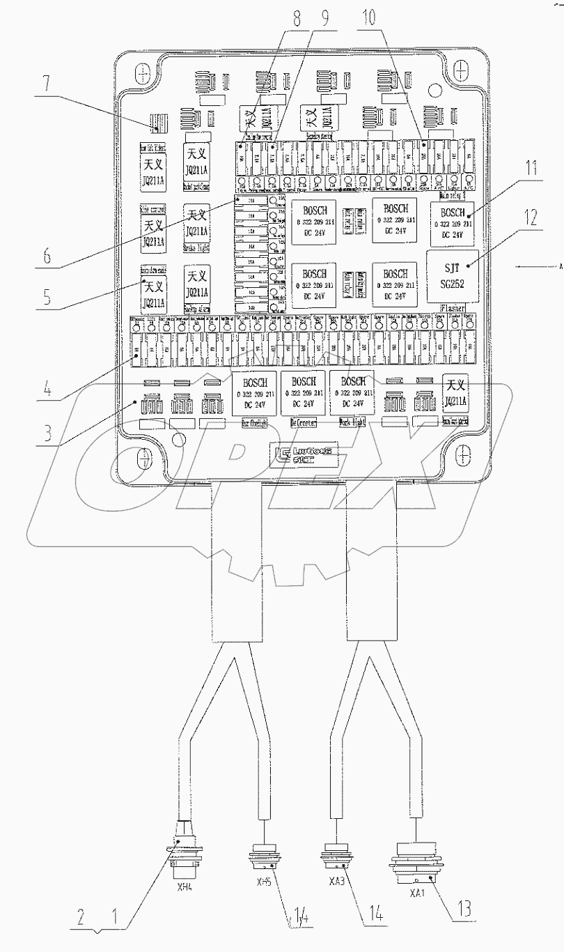  46C8217 000 CONTROL BOX
