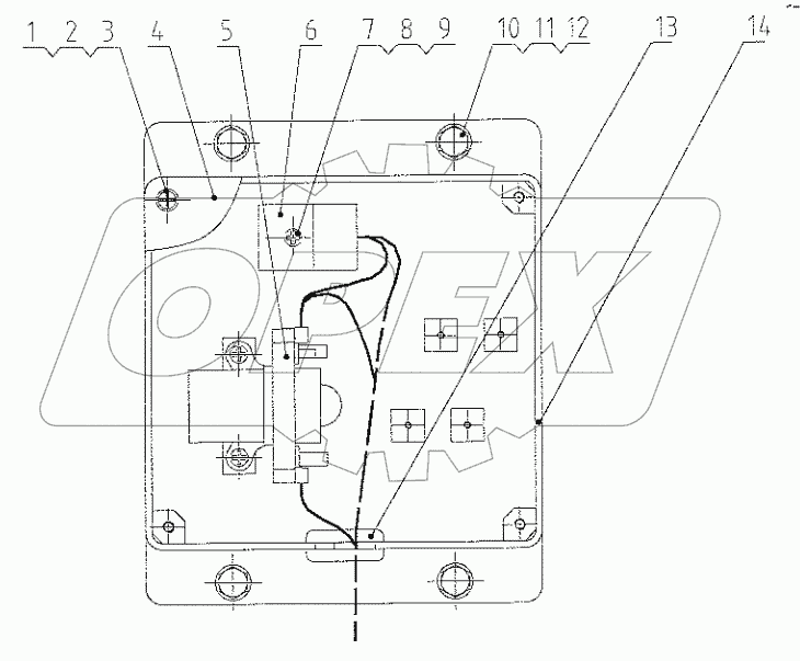  46C3132 000 CONTROL BOX AS