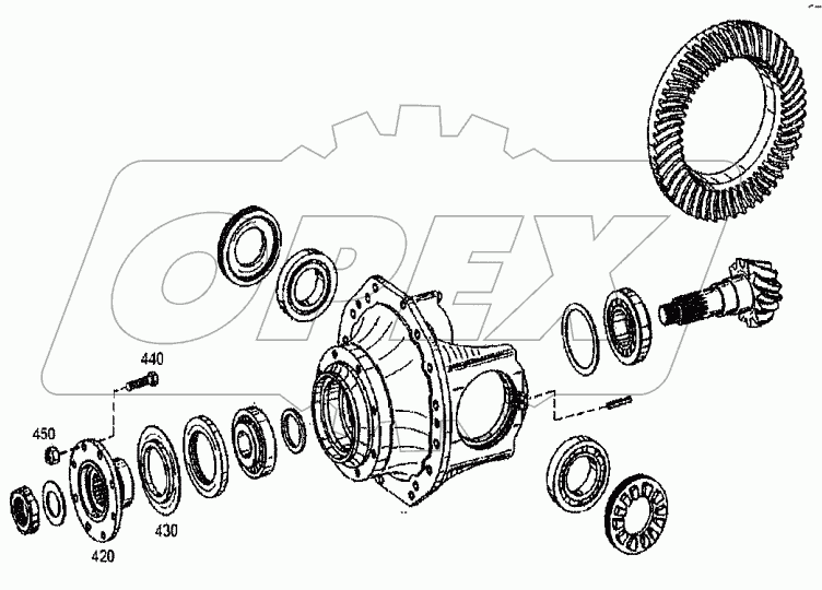  4460 115 004 02 INPUT FLANGE