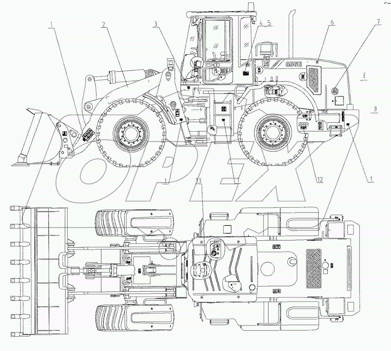  45E0876 004 NAME PLATE GP