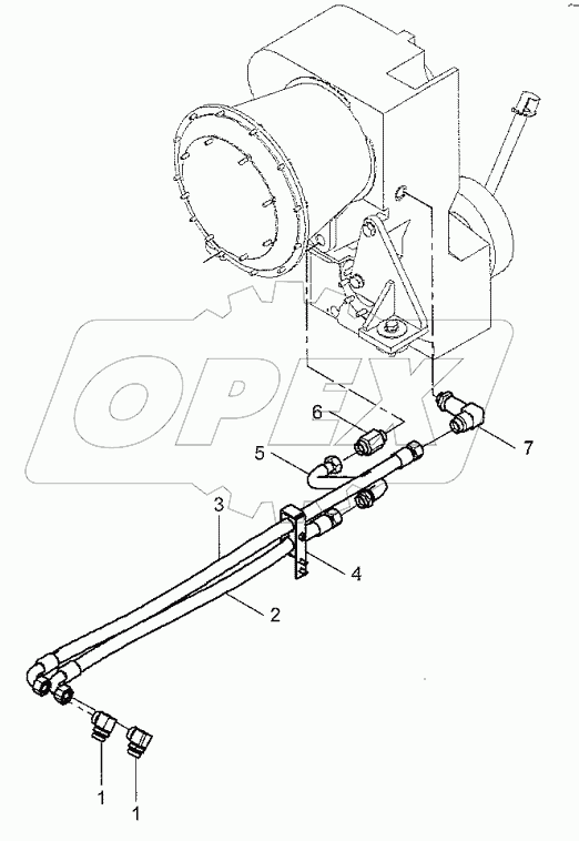  00C2802 000 COOLER LINES AS