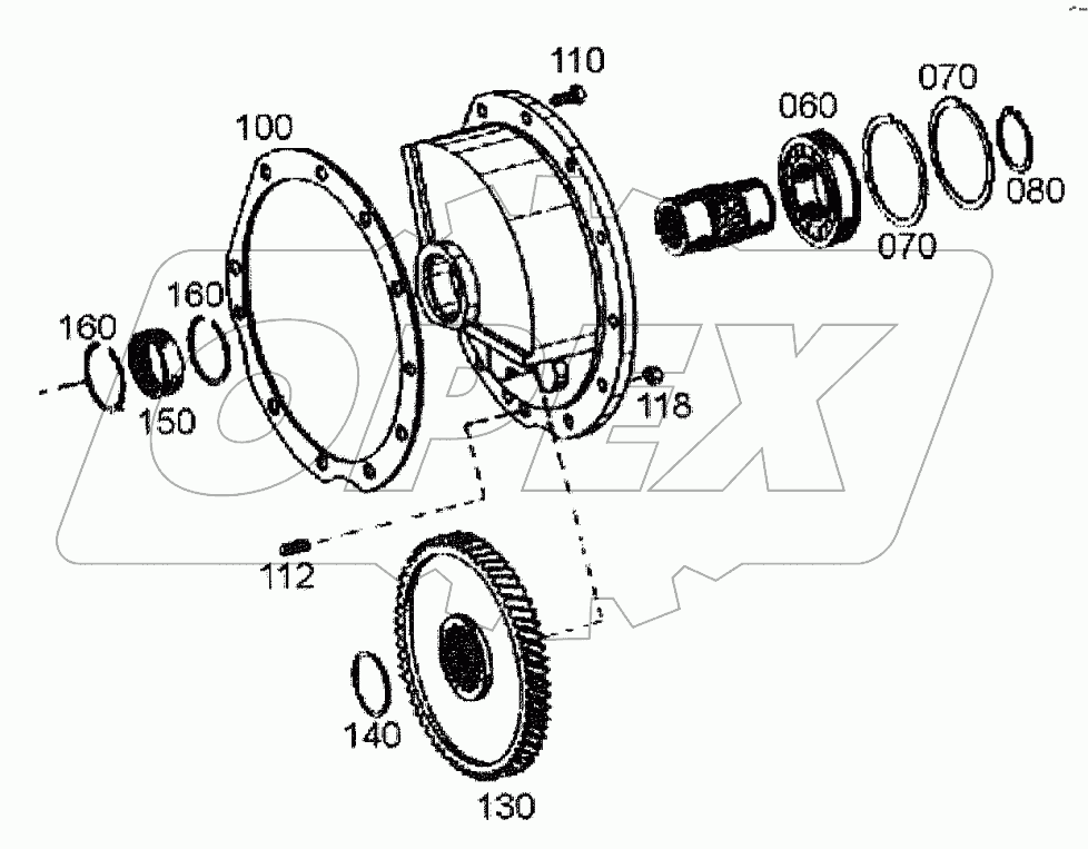  4644 154 080 00 POWER TAKE-OFF