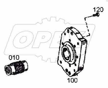  4644 155 420 00 POWER TAKE-OFF