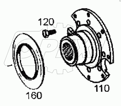  4644 109 438 00 PARKING BRAKE