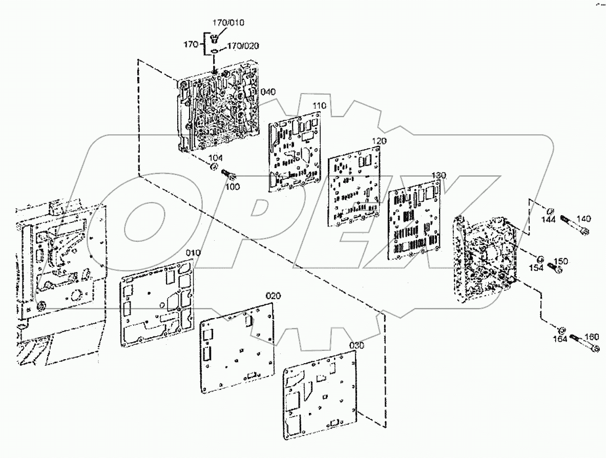  4644 106 325 00 GEAR SHIFT SYSTEM