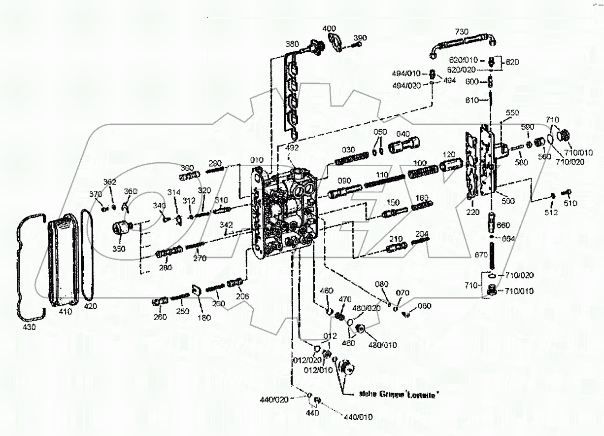  4644 159 347 00 GEAR SHIFT