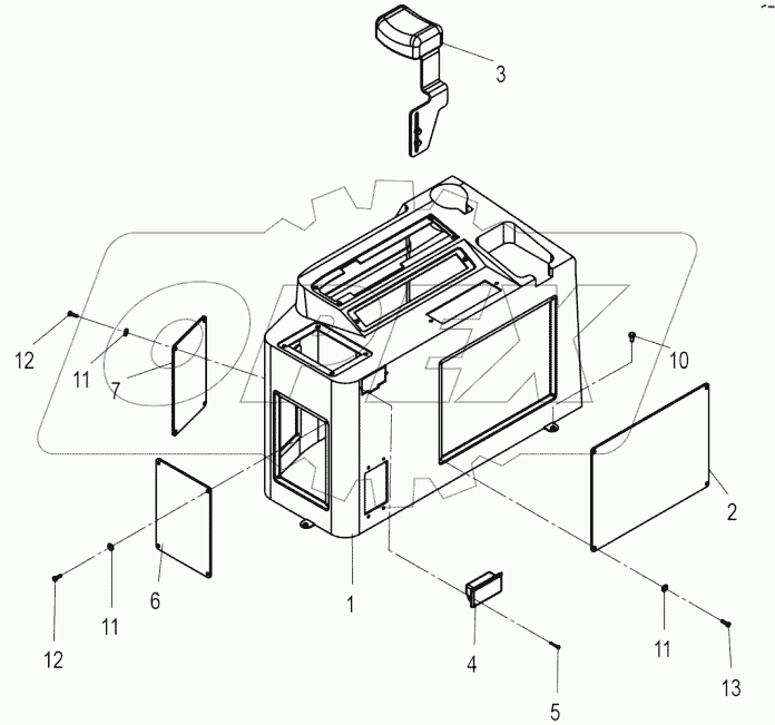 47C1179_001_00 CONTROL BOX