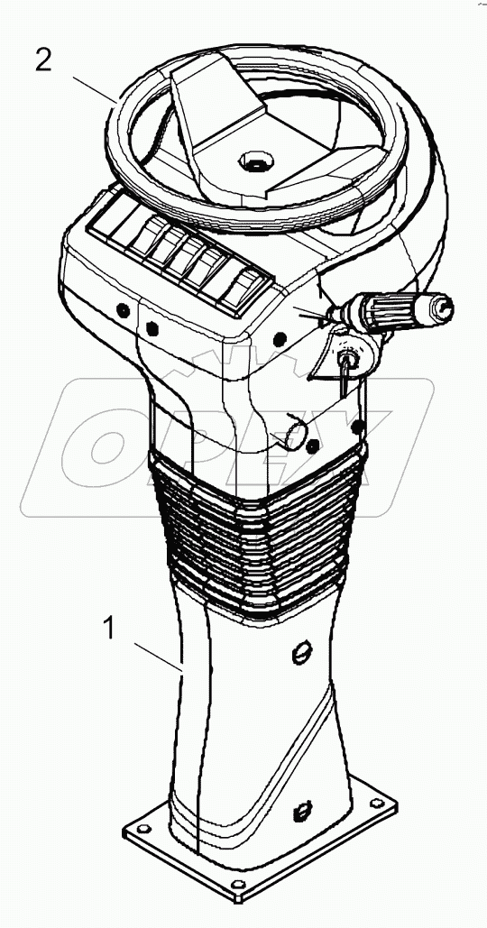 47C1091_000_00 STEERING COLUMN AS
