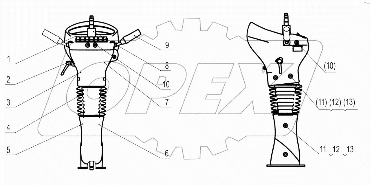 47C1861_000_00 STEERING COLUMN GP