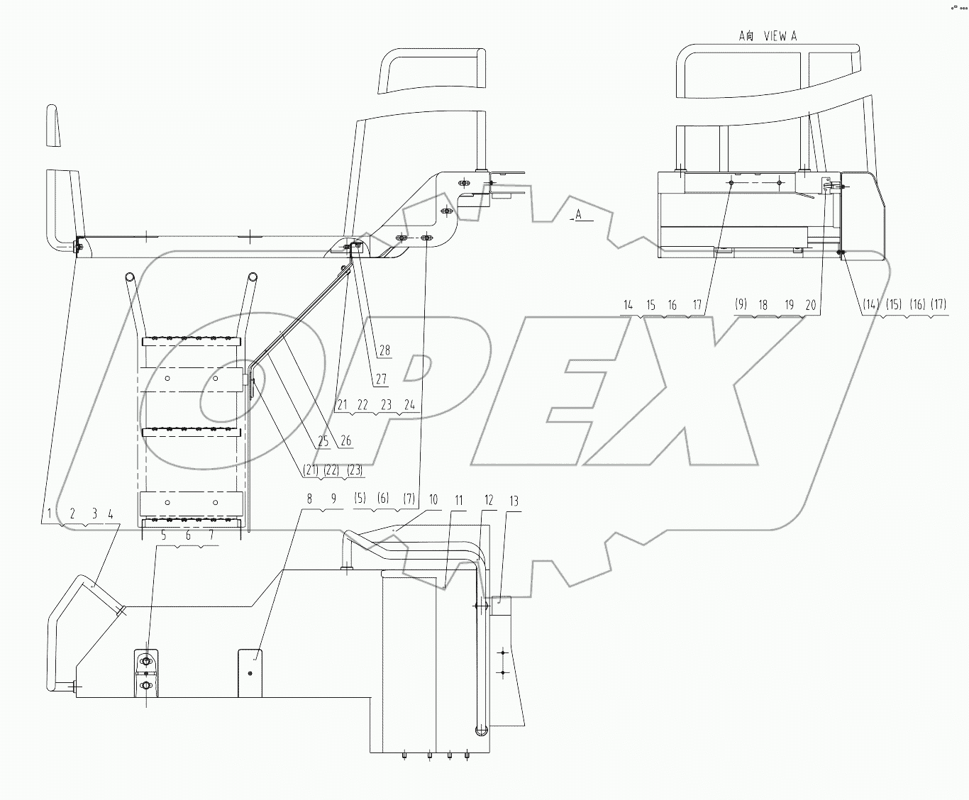 48C1165_000_00 REAR FENDER-RH