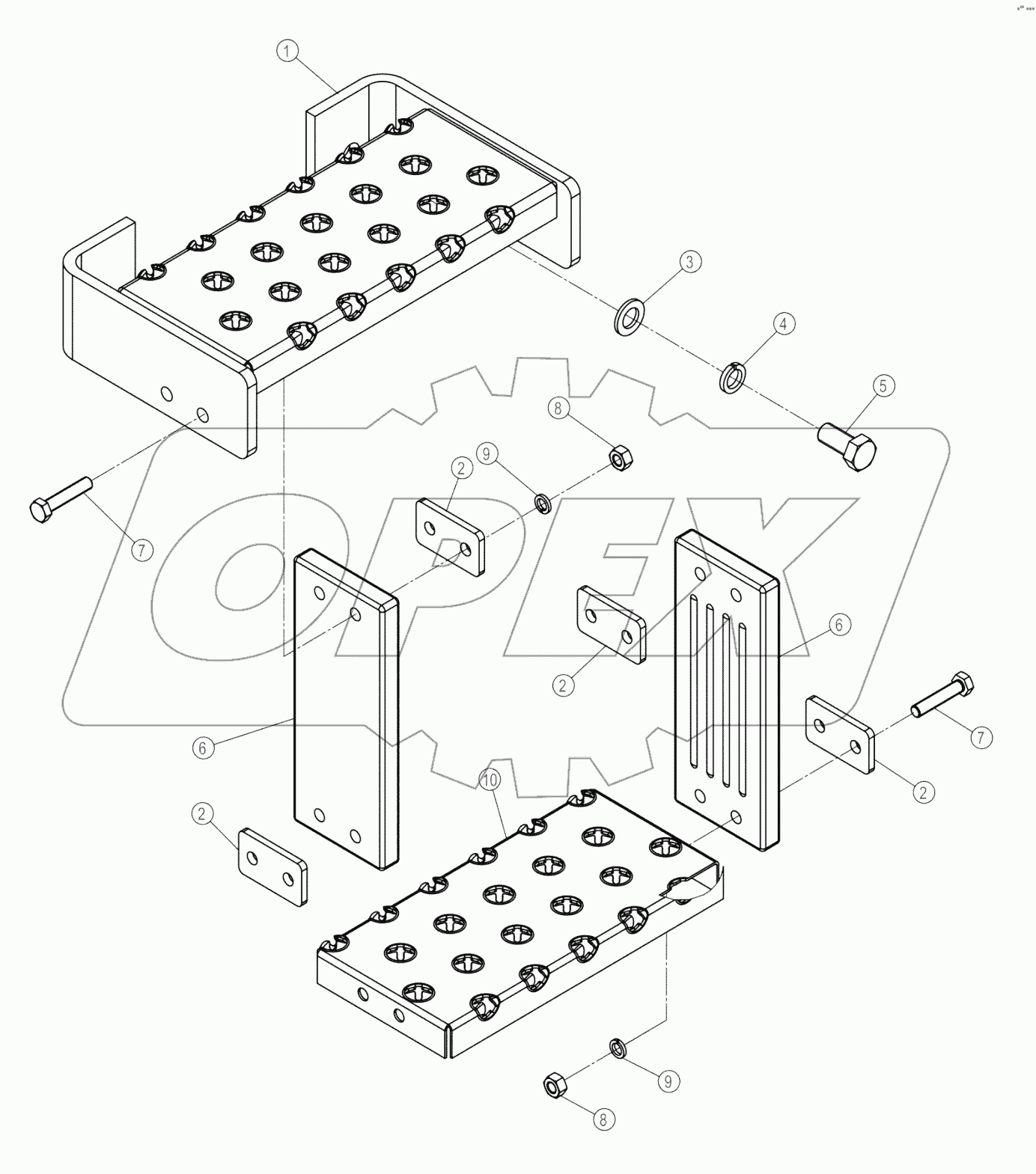 26C0159_000_00 STEP SUPPORT