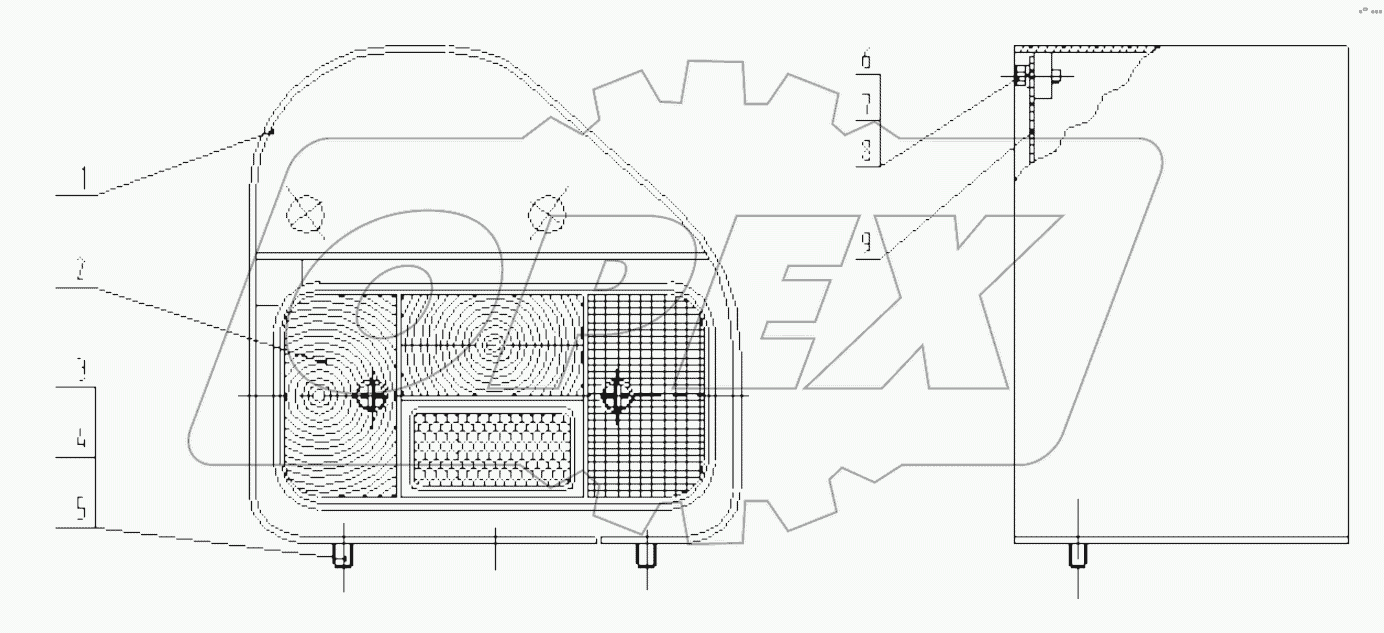 46C1201_001_00 REAR COMBINATION LIGHT-RH