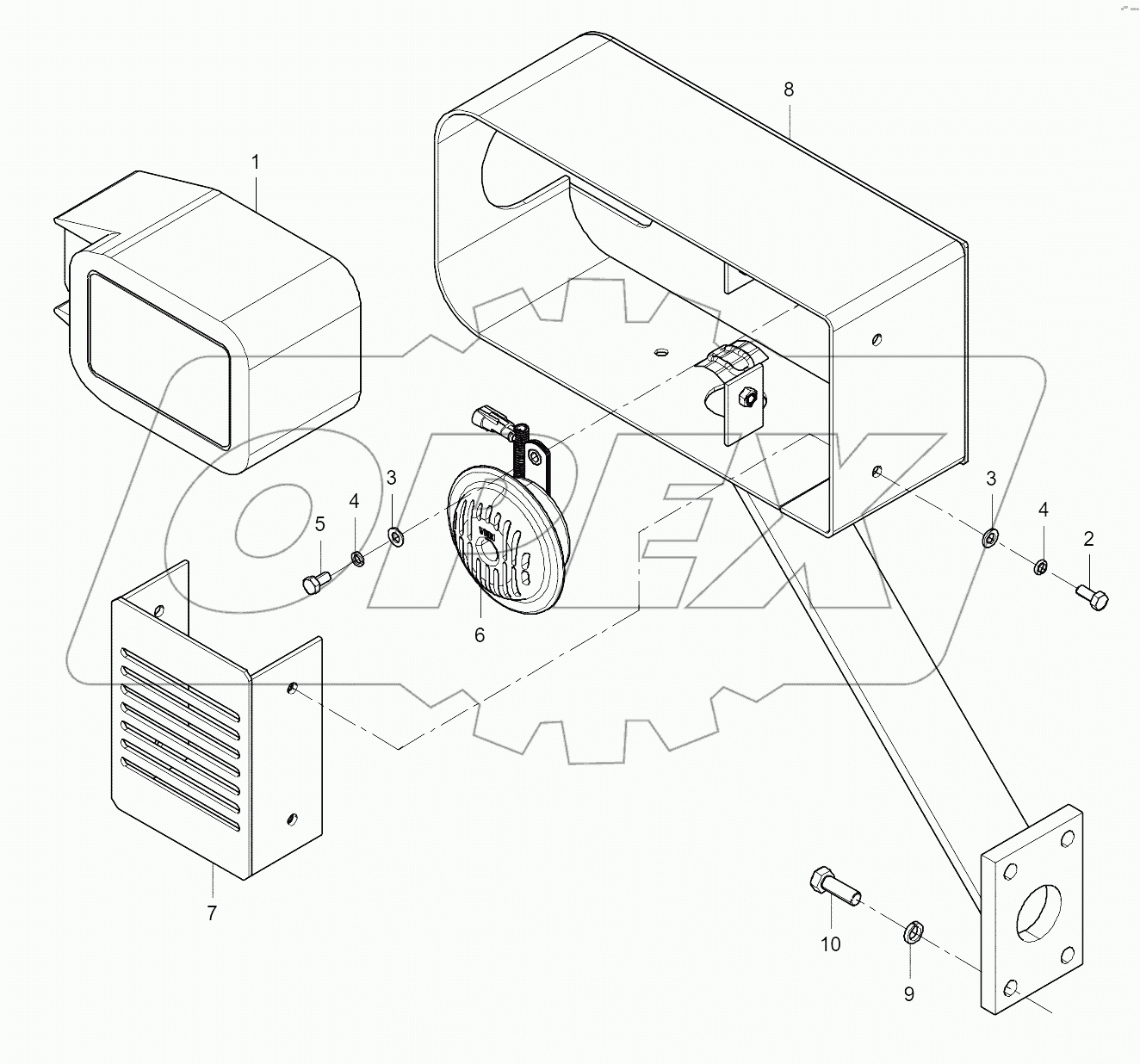 46C4142_002_00 FRONT FLOODLIGHT-RH