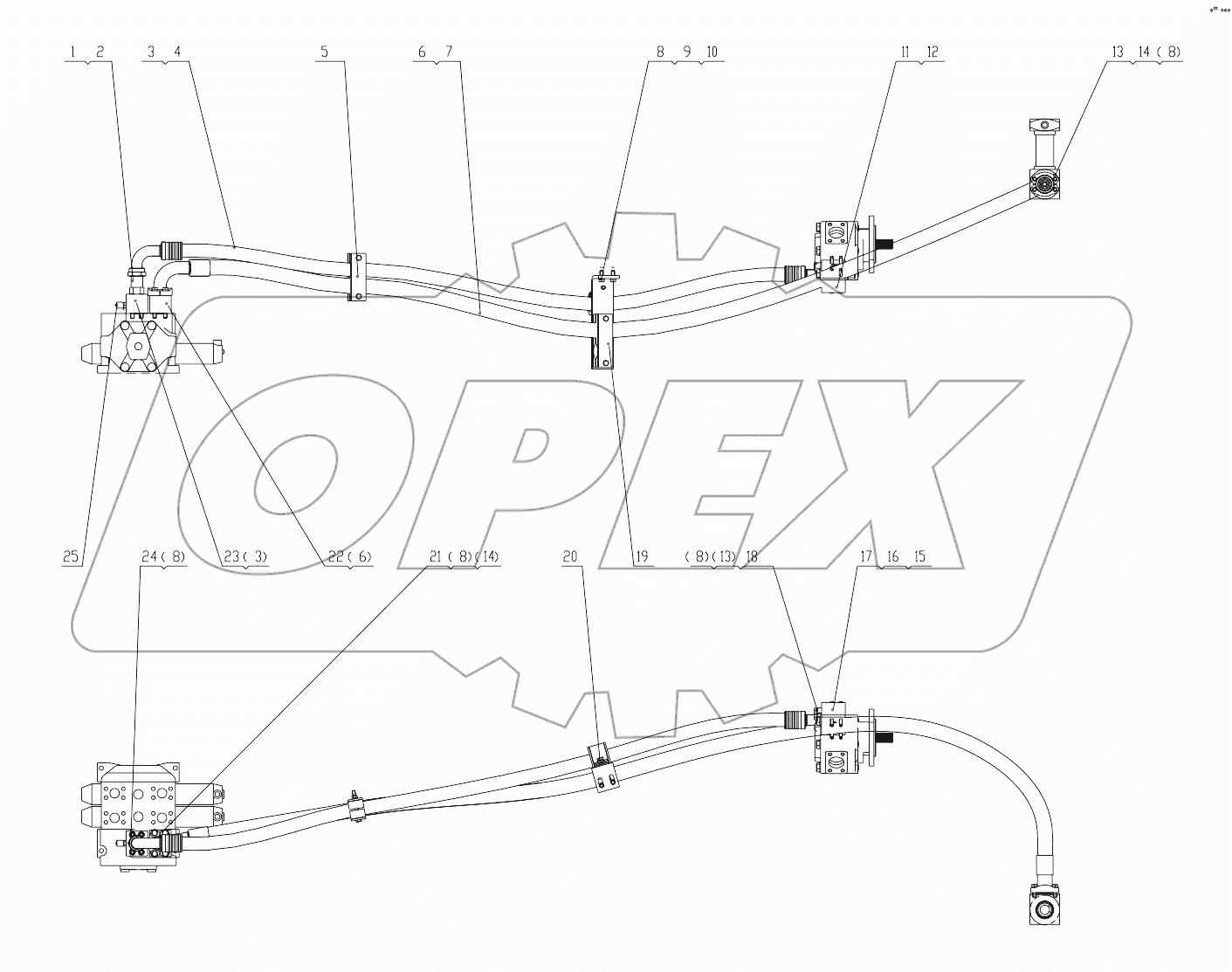 00C4023_000_00 CONTROL VALVE LINES