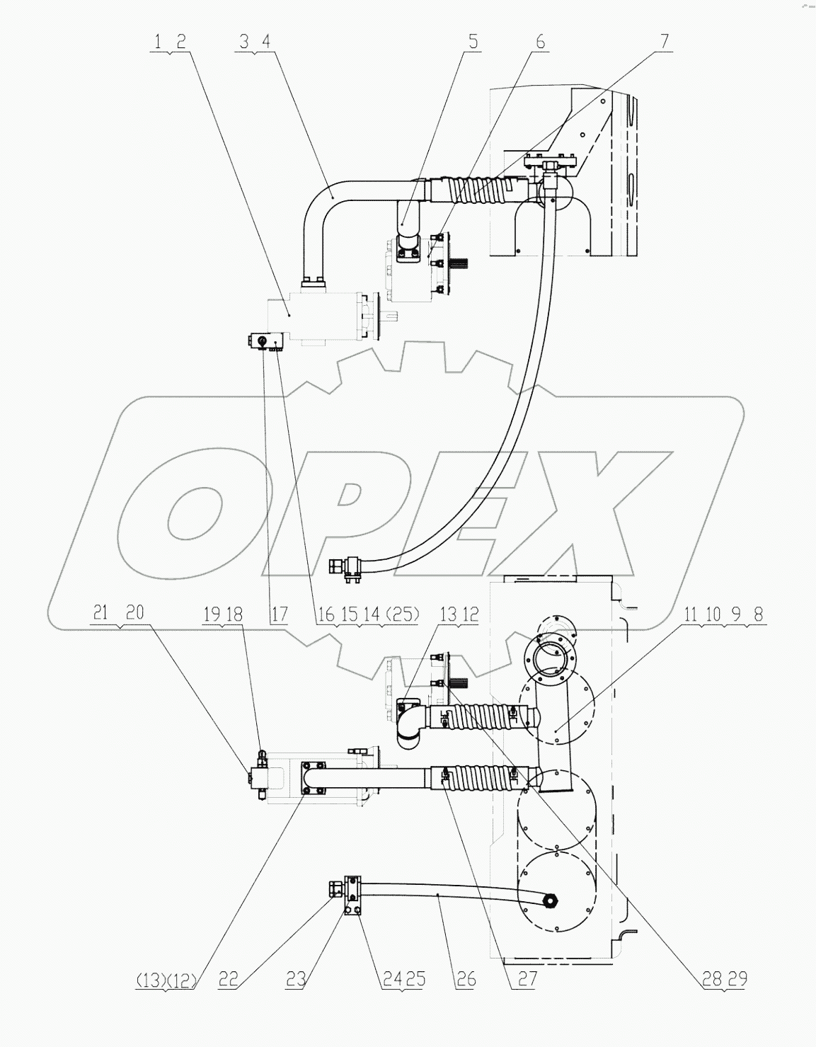 00C4027_000_00 PUMP OIL SUCTION LINES