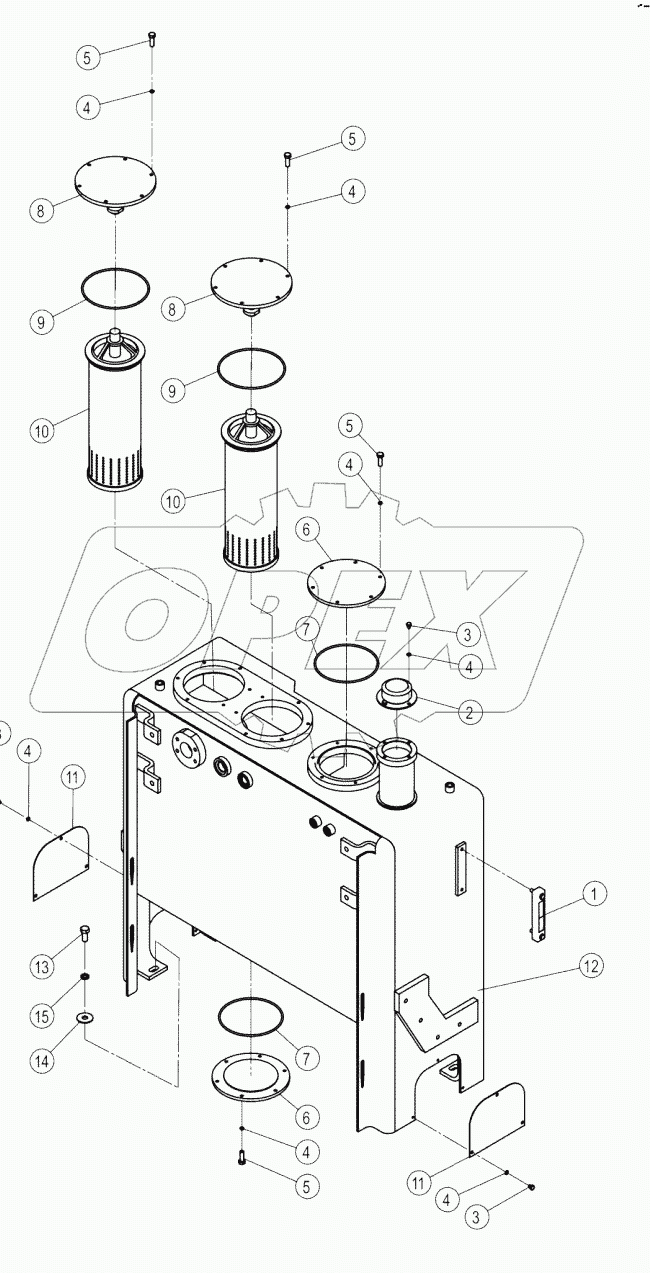 21C0436_001_00 HYDRAULIC OIL TANK