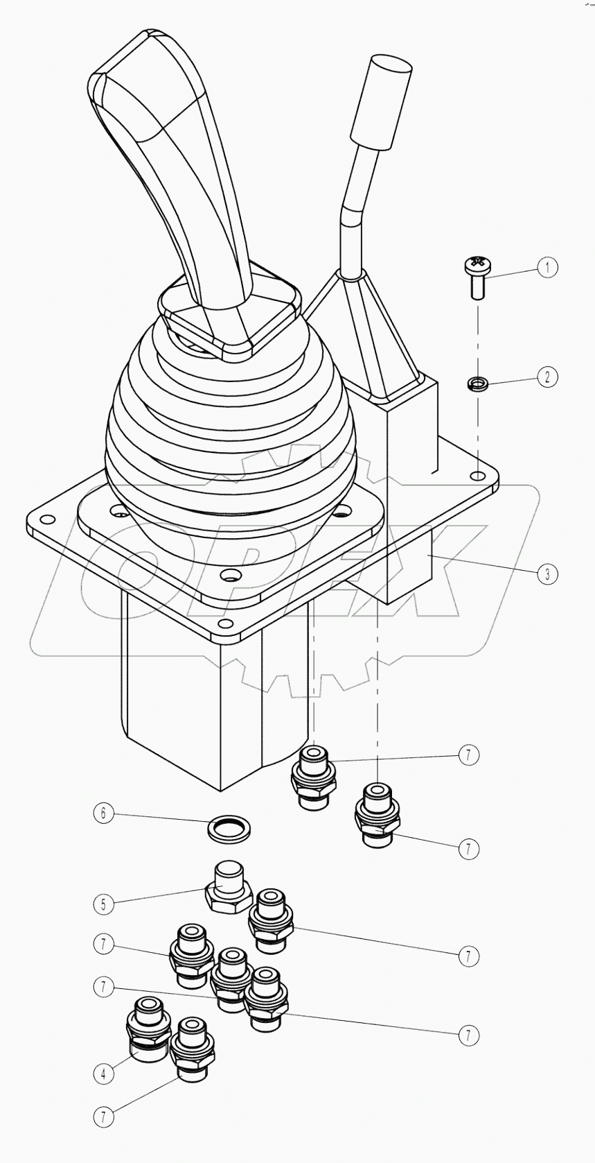 44C0182_001_00 PILOT VALVE MOUNTING