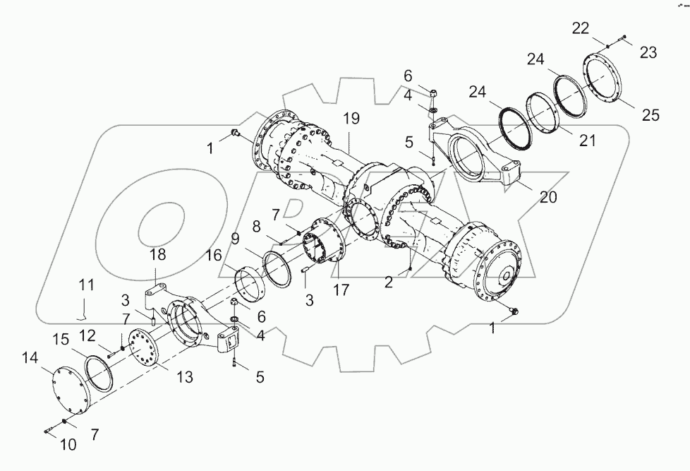 01E0391_000_00 REAR AXLE AS