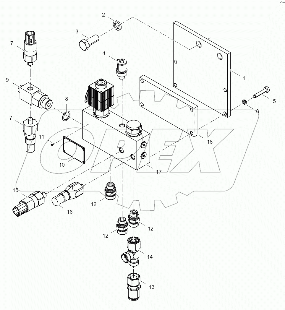 45C0333_003_00 BRAKE VALVE AS
