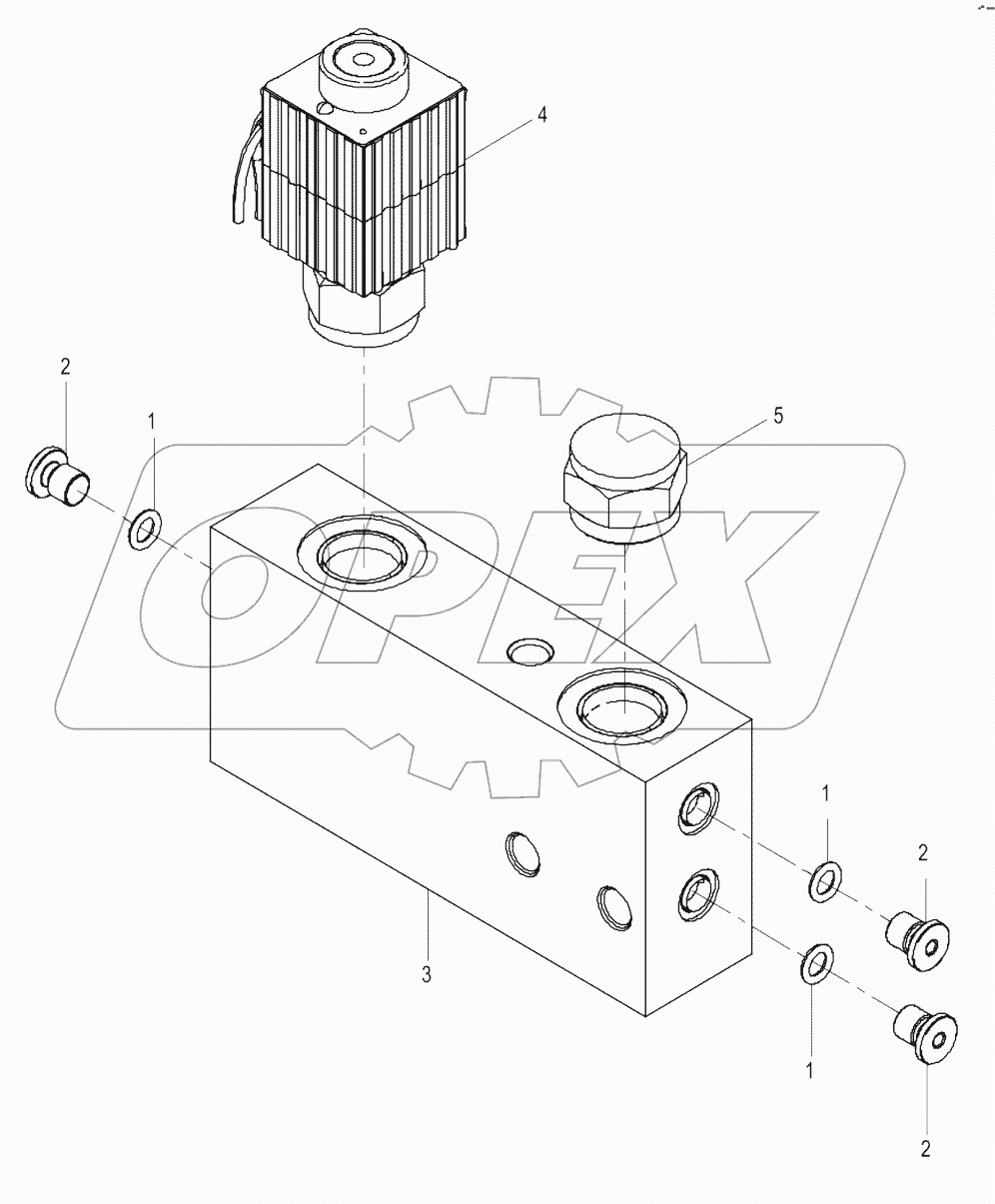 45C0622_001_00 BRAKE VALVE GP