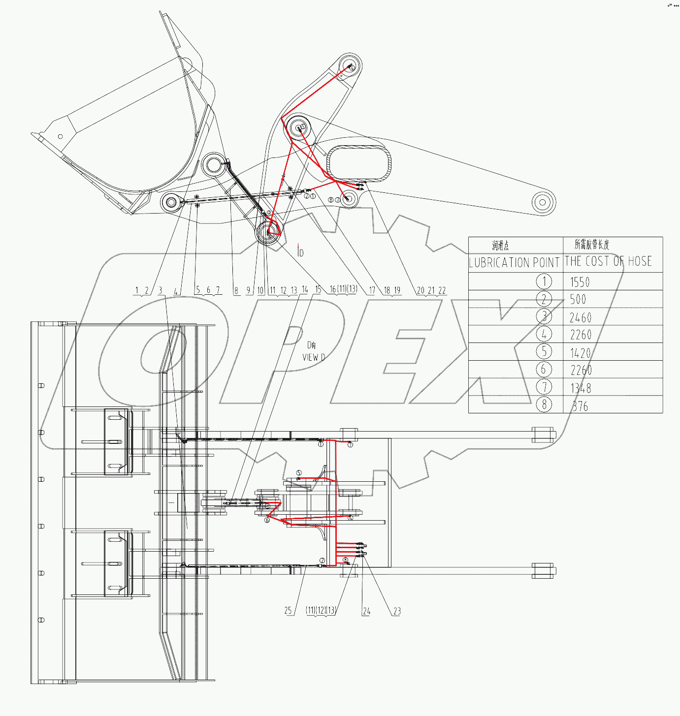 00C1457_000_00 LUBRICATION PIPE